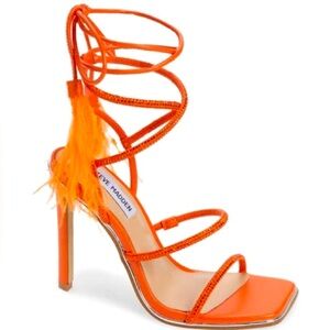 Steve Madden Upgrade Rhinestone High Heel Sandal
